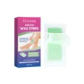 OCEAURA scented hair removal wax strips for smooth legs and body. 30 pieces pack. - Aloe Vera Extract