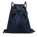 Wasserdichter Turnbeutel Sportrucksack Oxford Stoff Fitnessgroßraum Basketballtasche - Dunkelblau