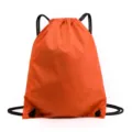Zaino a sacca con coulisse arancione sport fitness borsa in nylon leggero outdoor - Argyle / Arancione