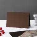Blank folded brown kraft paper greeting card for hand drawing, DIY craft or note card. - Coffee Brown 250g