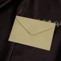 Vintage linnen textuur envelop voor trouwuitnodigingen, wenskaarten en zakelijke post. - Linnen textuur 130g - Linnen grijs