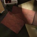Vintage kraft paper envelope detail shot, retro distressed design for creative stationery. - (Retro Red Brown) 16*11cm