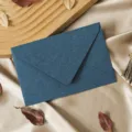 Vintage blue envelope textured paper stationery greeting card invitation letter envelope - Cashmere Texture Royal Blue Envelope, 1 Sheet