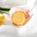 Gold embossed wax seal sticker For You letter envelope closure decoration retro style 1pc - For You Style / Gold