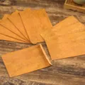 Enveloppes en papier kraft vintage lot papeterie ancienne retro pour lettres ecriture - 50 enveloppes antiques (sans papier à lettres)