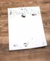Japanischer Stil Heißprägung Briefpapier Set mit Musikinstrument Design für schöne Briefe. - Musik Briefpapier / 8 Blatt Set / Weiß