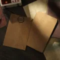 Retro kraft paper envelopes with wax seal vintage style stationery for creative letters. - Vintage Yellowish Brown: 1 Envelope + 1 Wax Seal