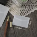 Doorschijnende pergamijn papieren en enveloppe blanco variant 10x7cm briefpapier - 1 verdikte kaartenenvelop (10 cm * 7 cm)