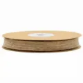 Detailed closeup of natural jute twine spool texture, perfect for rustic DIY crafts. - 1cm Wide