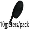Black velvet ribbon 1cm wide, 10 meters per pack, perfect for gift wrapping and DIY crafts. - 1cm*10m/Roll / Black