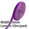 Purple velvet ribbon 10mm wide 10m pack for handmade crafts gift wrapping bows - 1cm*10m/Roll / Purple