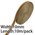 Brown Velvet Ribbon 10mm Wide 10M Roll for Crafting Gift Wrapping Holiday Sewing Decor - 1cm*10m/Roll / Brown