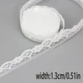 Weißes spitzenband spitzenborte rolle für diy nähen hochzeit kleidung dekoration 1.3cm - Stil 29
