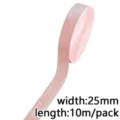 Pink velvet ribbon 25mm wide 10m pack for gift wrapping DIY crafts and sewing - Pink