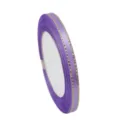 Purple satin ribbon with gold edge 6mm width for gift wrapping and bow making supplies - Light Purple Gold Edge