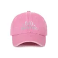 Berretto da baseball in cotone lavato rosa con ricamo "BIG BROTHER" variante - Taglia unica / Stile Brother (5-12 Anni) / Rosa