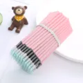 Pink bullet tip gel pen refills for K35 retractable pens - Pink Rod Black