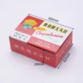 Classic red box office pins size no. 2, 50g net weight, ideal for secure paper binding. - Cardboard Box Packaging 30g