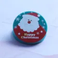 Detail shot of cute Christmas Santa Claus acrylic clip, perfect for organizing papers. - Santa Claus