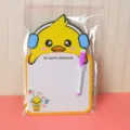 Cartoon chicken erasable whiteboard for kids with purple marker pen and cute design - Little Yellow Duck Style
