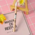 Cute peach colored mechanical pencil lead refills tube with adorable penguin character - Orange Penguin