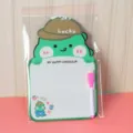 Cute green dinosaur erasable whiteboard for kids message board with pink marker pen - Dinosaur Style