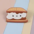 Schattige koekje ordnerclip, creatieve snackzak afdichtingsclip voor kantoor. - Koekje