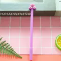 Cute cartoon rainbow cloud gel pen in purple variant for students - 0.5mm Pen Point / Purple