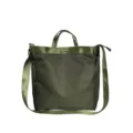 Gruene Segeltuch Reisetasche mit Schultergurt, grosse Kapazitaet tragbare Schulterhandtasche. - 31*30*11cm / Grün