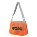 Children mesh beach bag toy storage bag hollow shoulder bag for kids outdoor activities. - Skeletons in a Row