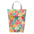 Waterproof cartoon bear diaper bag and stroller hanging storage pouch for baby essentials. - S / Colorful Bears