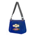 Halloween Kids Cartoon Mesh Beach Bag Toy Storage Crossbody Bag Blue Variant Item - Bun Candy