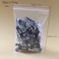 Plastic quilting sewing clips in clear bag 36pcs craft sewing accessories kit - Small Clips / 36 Pieces/Bag / Black