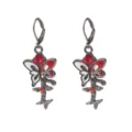 Gotische schwarze Schmetterling Ohrringe, dunkler Stil Variante, perfekte Halloween Schmuck. - Stil 8