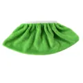 Green microfiber broom replacement cloth cover washable household cleaning mop head dust. - One Size / Green