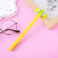 Niedlicher gelber Gelschreiber mit Bonbon-Design für kreativen Schulbedarf und Studenten - 0.5mm / Gelb