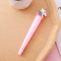 Schattige roze eenhoorn ijsje gelpen, creatieve schrijfwaren voor school en kantoor - 0.5mm / Roze