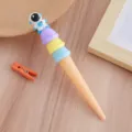 Creatieve gelpen in de vorm van een astronautenijshoorntje voor studenten in pastelkleuren - 0.5mm / Blauw