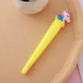 Cute unicorn ice cream cone shaped gel pen for creative office and student stationery - 0.5mm / Yellow