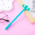 Bolígrafo de gel azul creativo con decoración de tapa en forma de caramelo para niños - 0.5mm / Azul