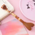 Creatieve cartoon beer gelpen schattige kantoorartikelen voor studenten bruin ontwerp - 0.5mm / Bruin