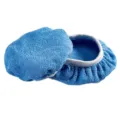 Bonnets de polissage en microfibre bleue tampons tampons avec élastique pour cirage auto. - 7-8 / Bonnets de polissage bleus en tissu éponge