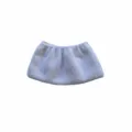 Microfiber steam mop replacement cloth cover white cleaning pad accessory for daily floor care. - Terry Cloth / 19*9cm / White