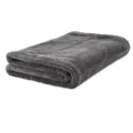 Thickened grey microfiber car washing towel, highly absorbent cleaning cloth for auto care. - 40*40cm / Gray Double-Sided - 1200GSM
