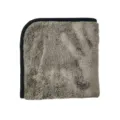 Thick microfiber car cleaning towel, highly absorbent and lint-free for auto detailing. - 30x30cm (800GSM) / Gray