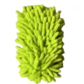 Reusable green chenille mop replacement pad microfiber dusting cloth for efficient home cleaning - Fluorescent Green