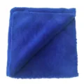 Blaues Korallenfleece Auto Waschtuch Mikrofaser Reinigungstuch für Autoreinigung und Pflege. - 40x40cm / Himmelblau