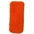 Close-up detail of orange microfiber chenille mop replacement head for daily floor cleaning. - 30*14.5cm / Orange