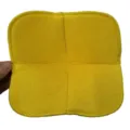 Gelber Mikrowellen Schuesselhalter hitzebestendige Matte Kuechentuch Unterlage pad - Gelbes Handtuchmodell