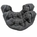 Grey fleece ice skate blade covers for figure skates and hockey skates protective gear - S / Gray